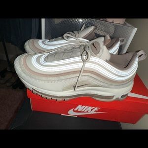 Nike Air 97 White & Mauve Sz 10W